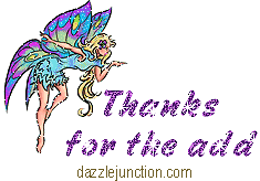 Colorful butterfly graphic that says Thanks for the Add.