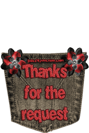 Piggy Wiggy bucket graphic that says Thanks for the Request.