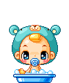 Blue Baby Tub