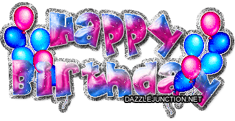 Pink Blue Balloon