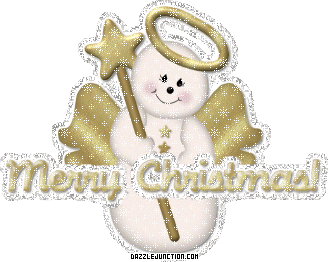 Gold Snowman