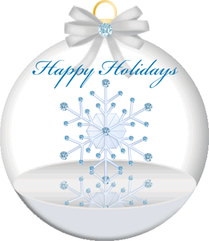 Happy Holidays Snowflake