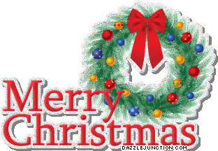Merry Christmas Wreath