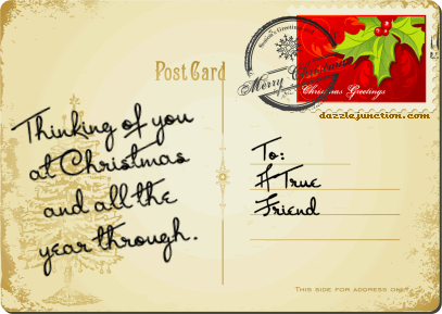Thinking Postcard