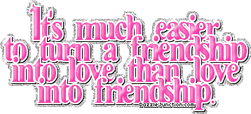 Pink quote graphic about never being alone because you are my friend.