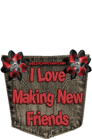 Piggy Wiggy bucket graphic that says I Love Making New Friends.
