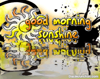 Good Morning Sunshine Water