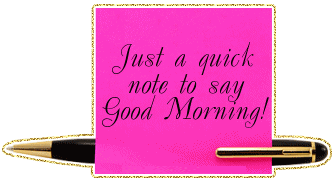Good Morning