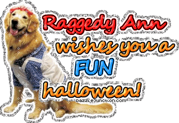Halloween Raggedy Dog