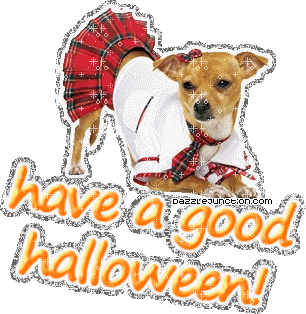 Halloween Sassy Dog