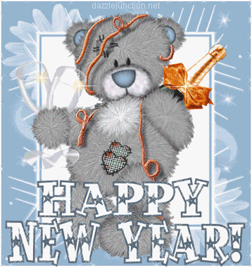 Happy New Year Bear