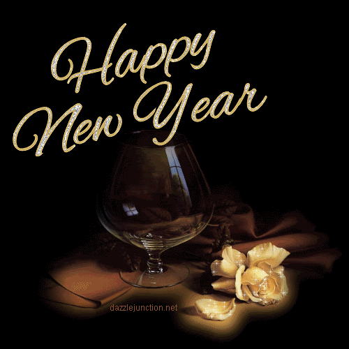Happy New Year Flower