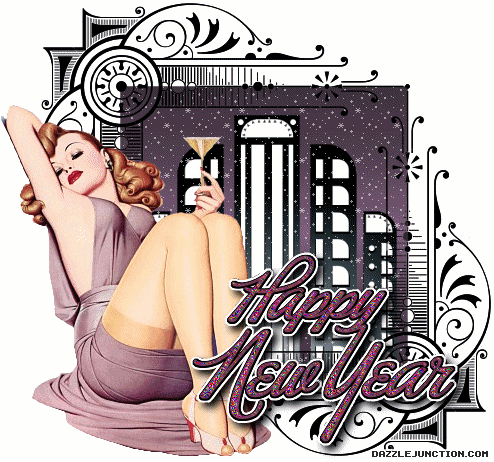 New Year Deco Girl