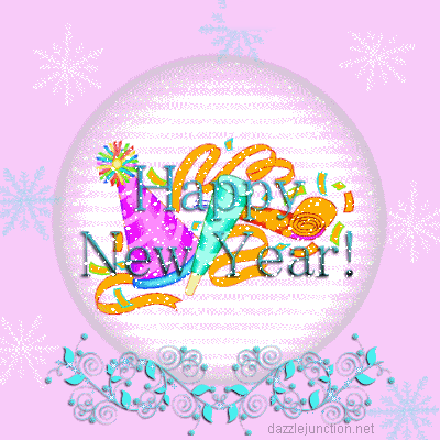 New Year Pink Snow