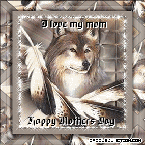 Mothers Day Wolf