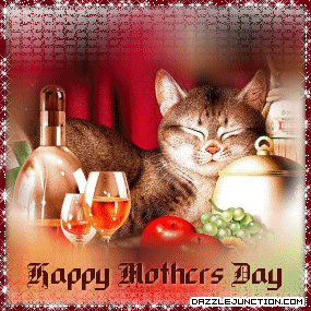 Sleeping Cat Mothers Day