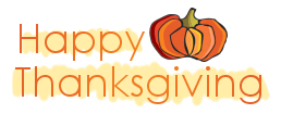Happy Thanksgiving Pumpkin