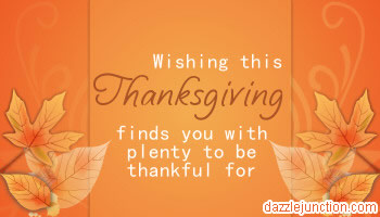 Plenty Thankful